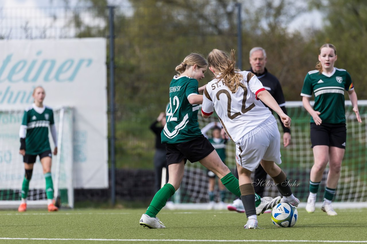 Bild 381 - wBJ Rissen - St. Pauli : Ergebnis: 3:1